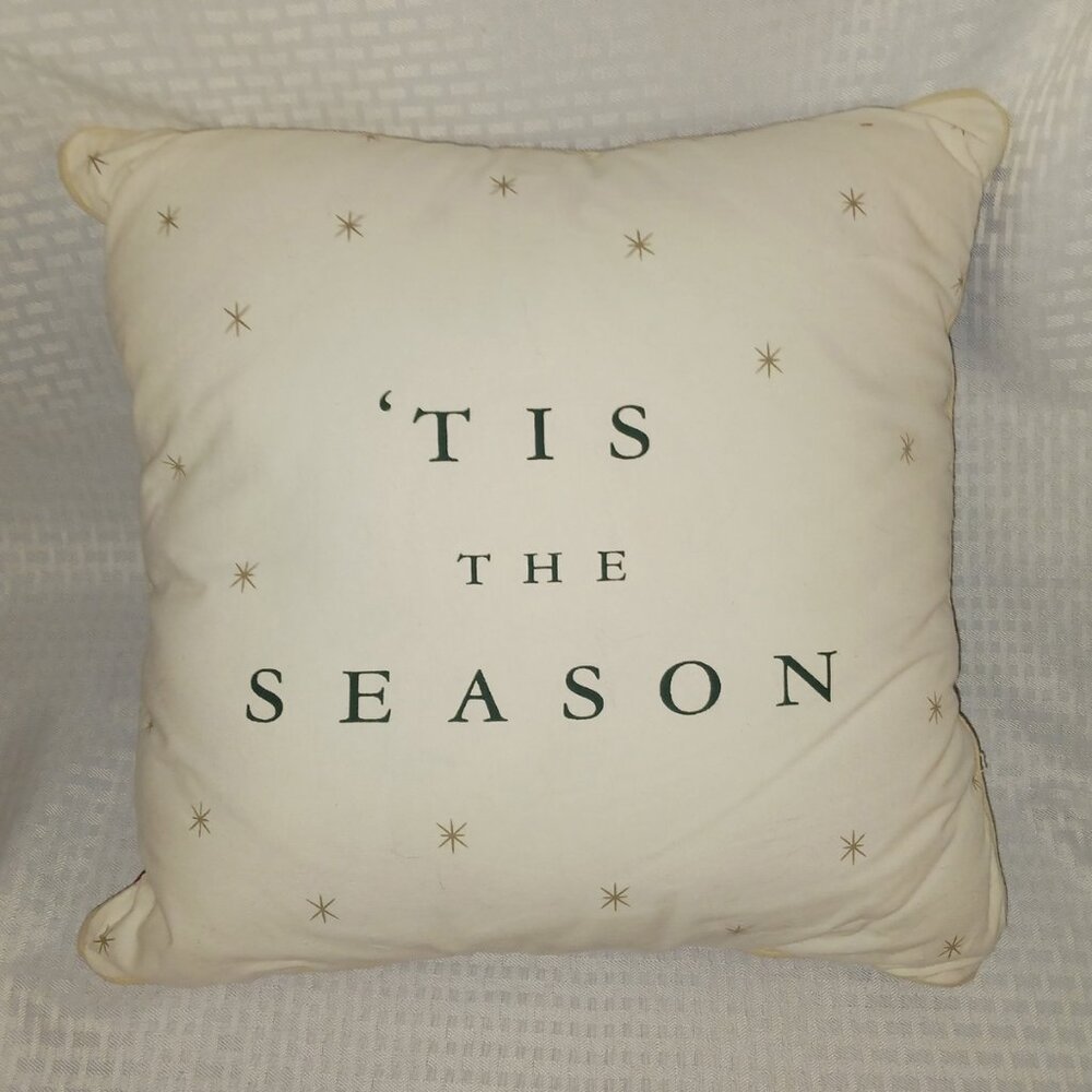 JOY  -  'Tis the Season 17" Pillow  - JoAnn Fabric